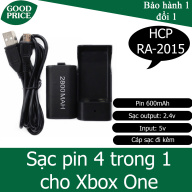 [HCM]Bộ sạc kèm pin 4 trong 1 cho Xbox One - HPG RA-2015 thumbnail