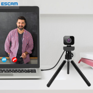 ESCAM Webcam USB C5 1080P HD, Camera Kẹp Máy Tính Xách Tay Máy Tính Hội Nghị Truyền Phát Trực Tiếp, Webcam Cho Pc thumbnail