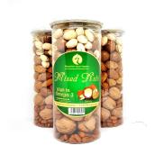 [HCM]Mix Nuts 6 loại hạt (Óc chó hạnh nhân Thông Mỹ macca Hồ Đào hạt dẻ cười)-Hộp 500gr