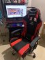 Hot Sale [HCM]GYM Ghế gaming cao cấp dành cho game thủ chân xoay 360 độ ngả 165 độ có gối massage lưng model mới E02-S PINK 4