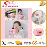 Máy ảnh bong bóng bubble camera đồ chơi cho bé - Kèm chai dung dịch thổi bong bóng HK mart thumbnail