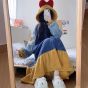 Ghjkihnmk đồ ngủ mùa đông thiết kế thời trang đồ ngủ nữ hoạt hình thêu chữ san hô lông cừu áo choàng tắm áo choàng tắm phong cách hàn quốc mặc nhà 8