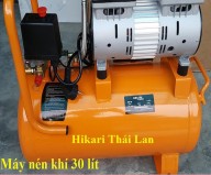 Máy nén khí không dầu nén khí sạch Hikari 06-30 made in Thái lan30 lít loại 550W tương đương 0.75 HP. thumbnail