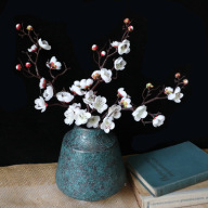 [HCM]1 cành hoa mai anh đào hoa đào giả hoa lụa trang trí hoa giả cao cấp hoa giả để bàn hoa giả treo tường hoa giả decor hoa nhân tạo MS12-FLOWER HOUSE thumbnail