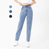 Quần Mom Jeans Lưng Cao Aaa Jeans