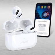 Tai nghe bluetooth TWS i12 tai phone cao cấp chống ồn in ear nhét tai chính hãng hiệu JUYUPU BT300 còn dùng cho iPhone Samsung OPPO VIVO HUAWEI XIAOMI true wireless V5.0 tai nghe không dây thumbnail