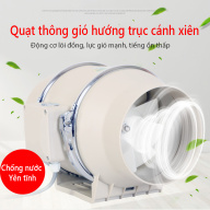 [HCM]Quạt thông gió gia dụng 150mm 75W thông ẩm làm khô phòng ngủ máy hút ẩm thông gió không khí thumbnail