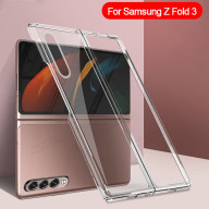 Ốp Cho Samsung Galaxy Z Gấp 3 5G Ốp Lưng Trong Suốt Gập Siêu Mỏng Bảo Vệ Chống Sốc Capa Fundas Ốp Cứng Cho Samsung Galaxy Z Fold 3 Cái, Dành Cho Samsung Galaxy Z Fold3 thumbnail