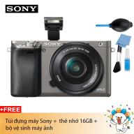 Máy ảnh Sony Alpha A6000 Kit 16-50mm F3.5-5.6 (Xám) Chính hãng (Tặng túi Alpha + Thẻ 16Gb) thumbnail