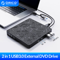 ORICO Ổ Đĩa DVD Gắn Ngoài USB 3.0 DVD-RW Đọc Tốc Độ Cao Ổ Đĩa Quang Hỗ Trợ Đầu Đọc TF SD Cho Máy Tính Xách Tay Macbook(XD008 XD010) thumbnail