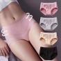 OK Áo Ngực Nhật Bản 3D Tổ Ong Ấm Cung Điện Đồ Lót Không Đường May Cho Nữ Quần Lót Nâng Hông Kiểm Soát Bụng Quần Lót Cotton Co Giãn Thoải Mái thumbnail