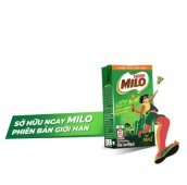 [Phiên bản giới hạn] Lốc 4 hộp sữa Milo có đường 115ml