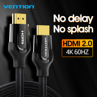 COD Vention Cáp HDMI Cáp HDMI sang HDMI 4K 60Hz HDMI 2.0 3D 60FPS 1m 2m 3m 5m 8m Cáp cho Bộ chia Bộ chuyển đổi TV LCD Máy tính xách tay PS3 Máy chiếu Máy tính nối dài Cáp HDMI thumbnail