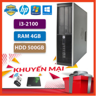 High quality Cây máy tính để bàn HP 6200 Pro SFF (cpu Core i3 RAM 4GB HDD 500GB) - Tặng USB Wifi bàn di chuột - Hàng Nhập Khẩu thumbnail