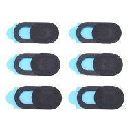 6Pcs Plastic Camera Shield Stickers Notebook PC Tablet PC Mobile Anti-Hacker Peeping Protection Privacy Cover Black thumbnail