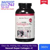 Neocell Super Collagen +C Type 1&3 đẹp da, móng, tóc, chống lão hóa, Chai 360 viên thumbnail