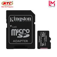Thẻ nhớ microSDXC Kingston Canvas Select Plus 64GB U1 V10 A1 100MB s (Đen) - Kèm Adapter - Nhat Tin Authorised Store thumbnail