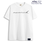 MVR Áo thun chữ viết maverick cotton basic - LITH29052001