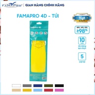 Khẩu trang y tế cao cấp kháng khuẩn 3 lớp Famapro 4D KF94 DẠNG TÚI (5 cái túi ) thumbnail