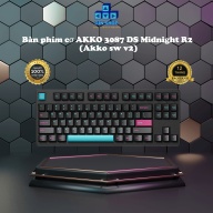 Bàn phím cơ AKKO 3087 DS Midnight R2 (Akko Pink sw v2) thumbnail