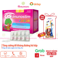 GS Imunostim Junior - Viên nhai tăng cường sức đề kháng cho trẻ thumbnail