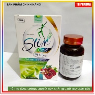 Viên uống giảm cân , Giảm Béo SLIM Gold Plus - Thành phần thảo dược - giúp giảm béo hiệu quả - Hộp 30 viên chuẩn GMP thumbnail