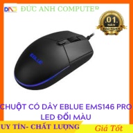 Chuột máy tính chuột Eblue mã EMS146 PRO có Led - dành cho game thủ - chính hãng 100% cam kết sản phẩm đúng mô tả chất lượng đảm bảo thumbnail