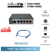 Mikrotik rb760igs, router cân bằng tải, nhập khẩu chính hãng, hỗ trợ kỹ thuật 24 7 - MercuriusVN