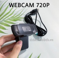 Webcam Có Mic Cho Máy Tính Học Online - Trực Tuyến - Hội Họp - Gọi Video hình ảnh sắc nét 720p thumbnail