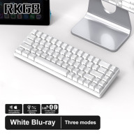 (Hàng Có Sẵn + Chính Hãng) Royal Kludge RK61 Bàn Phím Cơ Chơi Game Không Dây Bluetooth 2.4G Ba Chế Độ 60% RGB thumbnail