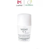 Lăn Khử Mùi Vichy Deodorant Anti-transpirant 48h ( Màu Trắng)