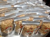 [HCM]Combo 5kg Khô gà Cay Lày Hòa 2.5Kg Bơ tỏi và 2.5Kg Lá Chanh (10 bịch zipper 500g) chế biến từ những nguyên liệu tươi mới đảm bảo vệ sinh an toàn thực phẩm.