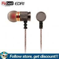 Original KZ EDR1 Earphone 3.5mm In Ear Wired Headphones With Mic Earbuds In Ear Headset Bass Sound Music Earphone for Phones MP4 MP3 Player thumbnail