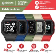 Zeblaze Ares Smart Watch Only 33g Retro Design Smartwatch 3ATM Heart Rate Fitness Tracker 15Days Long Battery Life For Android iOS thumbnail