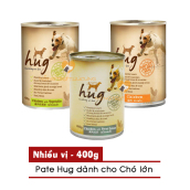 [HCM]Pate Lon HUG Cho Chó 400G Nhiều Vị - [Nông Trại Thú Cưng]