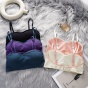 New beauty underwear high-school girl back together small breasts prevent sagging or lend students wrapped chest strapless bra bra with 2