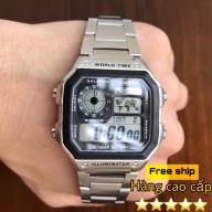 Đồng hồ Casio G-Shock Nam AE 1200-WHD classic chống nước - Dây thép không gỉ - Đồng hồ P&T [ FreeShip- Hàng cao cấp- Full box ] thumbnail