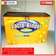 Cốm vi sinh Lacto Biogol Sữa Non giúp bé ăn ngon, giảm rối loạn tiêu hóa, táo bón, tiêu chảy - Hộp 30 gói bổ sung 4 tỷ lợi khuẩn cho trẻ từ 1 tuổi thumbnail