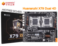 Mainboard HUANANZHI X79 Dual-4D. Bo Mạch Chủ X79 dual-4D, LGA 2011. Hàng mới 100% full box. Đầyđủ phụ kiện. BH 12T thumbnail