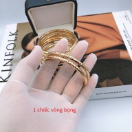 [Sale sốc - Miễn Phí Ship+ giảm thêm 10K] 1 chiếc vòng tay nữ mạ vàng 18K JK Silver kiểu dáng tinh xảo cao cấp giá rẻU.vong273 thumbnail