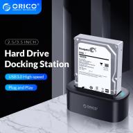 ORICO Ổ Cắm USB 2.5 Sang SATA HDD 3.5 3.0 Inch Dành Cho Ổ Cứng SSD Hỗ Trợ UASP Và Ổ Cứng HDD 16TB (6218US3) thumbnail