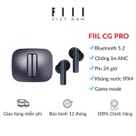 Tai nghe True Wireless FIIL CG Pro - Bluetooth 5.2, chống ồn chủ động ANC, Chống nước IPX4, thời gian nghe 24 giờ, 3 chế độ nghe, Hỗ trợ App FIIL+ tùy chỉnh nhạc thumbnail