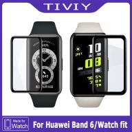 TIVIY Cường Lực 3d Bảo Vệ Màn Hình Cho Huawei Band 6 pro huawei band 6 Watch Fit Smart Watch ES thumbnail