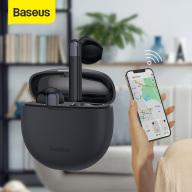 Baseus W2 TWS Bluetooth 5.0 Earphones aptX Wireless Earbuds CVC Noise Canceling Support Wireless Charging thumbnail