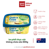 Bơ Thực Vật Dạng Phết Không chứa sữa Tablelands Dairy Free Buttery Spread 500g