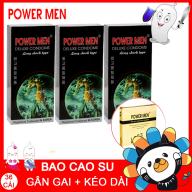 Bộ 36 Bao cao su Powermen Longshok Kéo dài thời gian quan hệ - Tăng hưng phấn cho nữ thumbnail