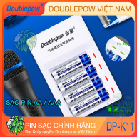 Bộ sạc pin AA AAA DP-K11 Doublepow (hàng chính hãng) Pin Sạc Micro Không Dây - Pin Đồ Chơi Điện Tử - Pin Tiểu Sạc Dung Lượng Cao - Pin Micro Loa Kẹo Kéo - Pin Chuột Không Dây thumbnail
