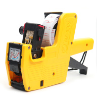 Single Row 8 Bits Tag Machine Label Price Machine with Sticker Label Ink Roll Ink for Commercial thumbnail