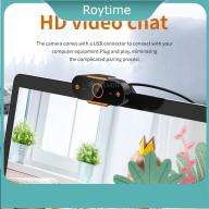 ROY 2K Webcam Full HD 1080P Web Camera For Computer USB webcam with microphone Auto focus webcams thumbnail