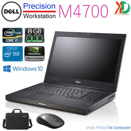 High quality [trả góp 0 ]laptop máy trạm dell precision m4700 core i7-3740qm 8gb ram 128gb ssd vga quadro k1000m 15.6 full hd 9
